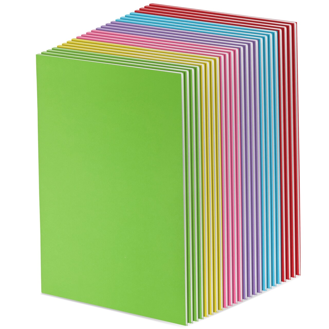 24 Pack Unlined Notebooks for Students, Blank Books for Kids to